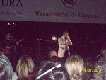 24/01/2010: La Noche de Juan Ram�n en la Rocca Peatonal. (fotos desde el p�blico por Valentina Tabares)